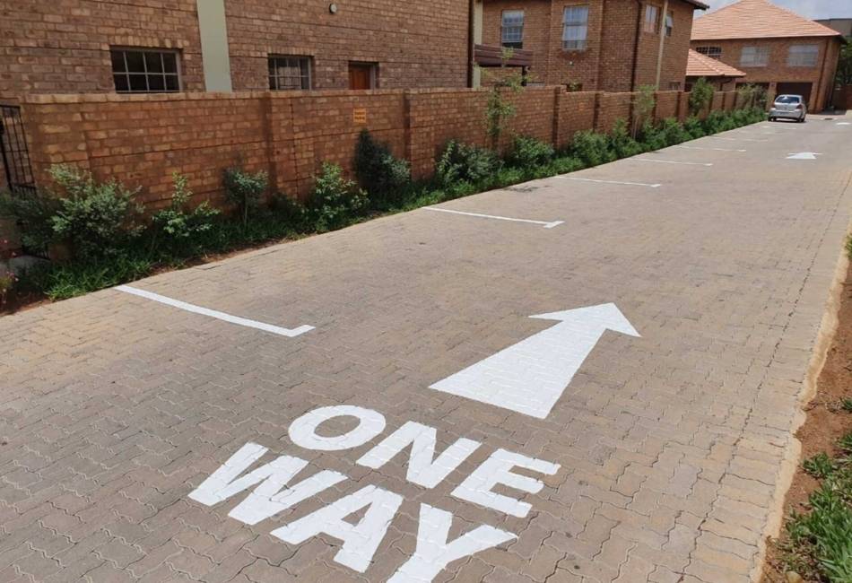 M2 Design & Manufacturing - Parking Lines Painting