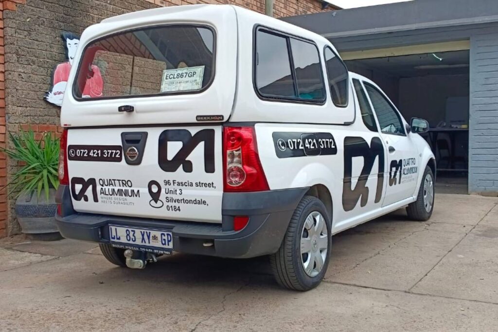 Vehicle Branding Decals - Budget Option - Vehicles Branding - Quattro