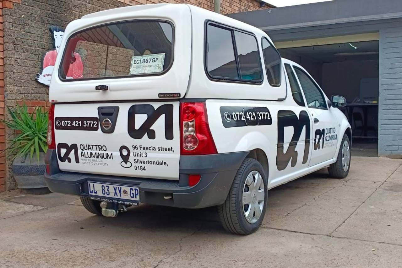 Vehicle Branding Decals - Budget Option - Vehicles Branding - Quattro